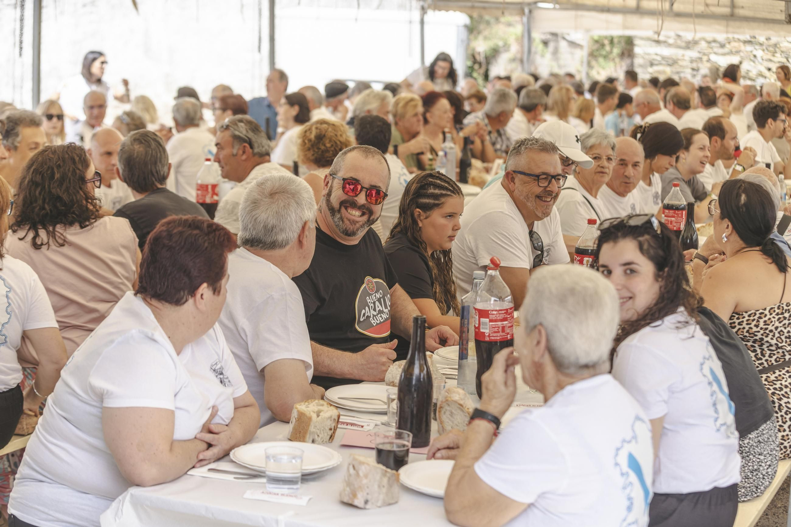Galería | Progo se llena de vida y reencuentros con una comida entre vecinos, en fotos