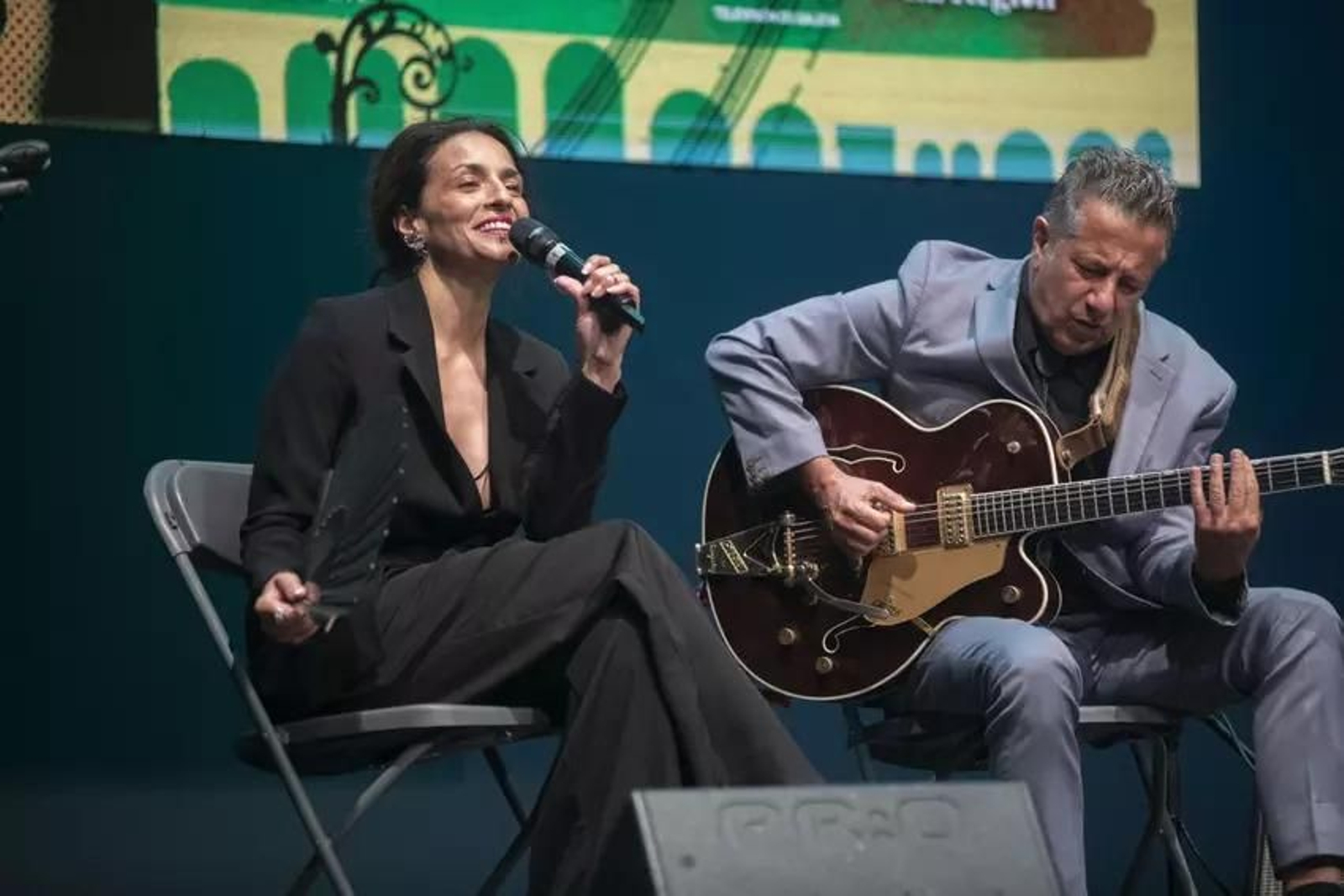 Actuación musical na inauguración da pasada edición do OUFF.