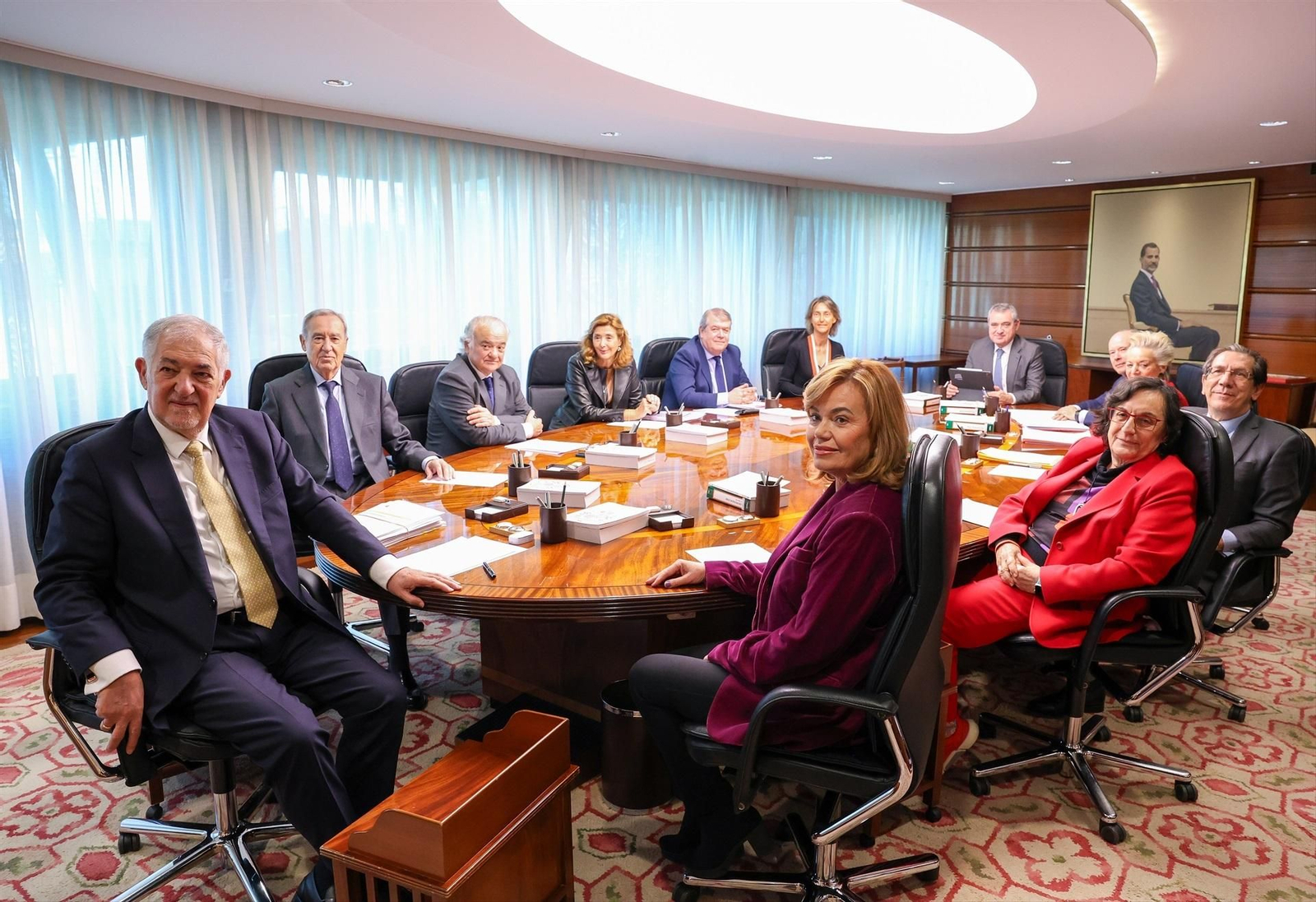 En la imagen, pleno del constitucional