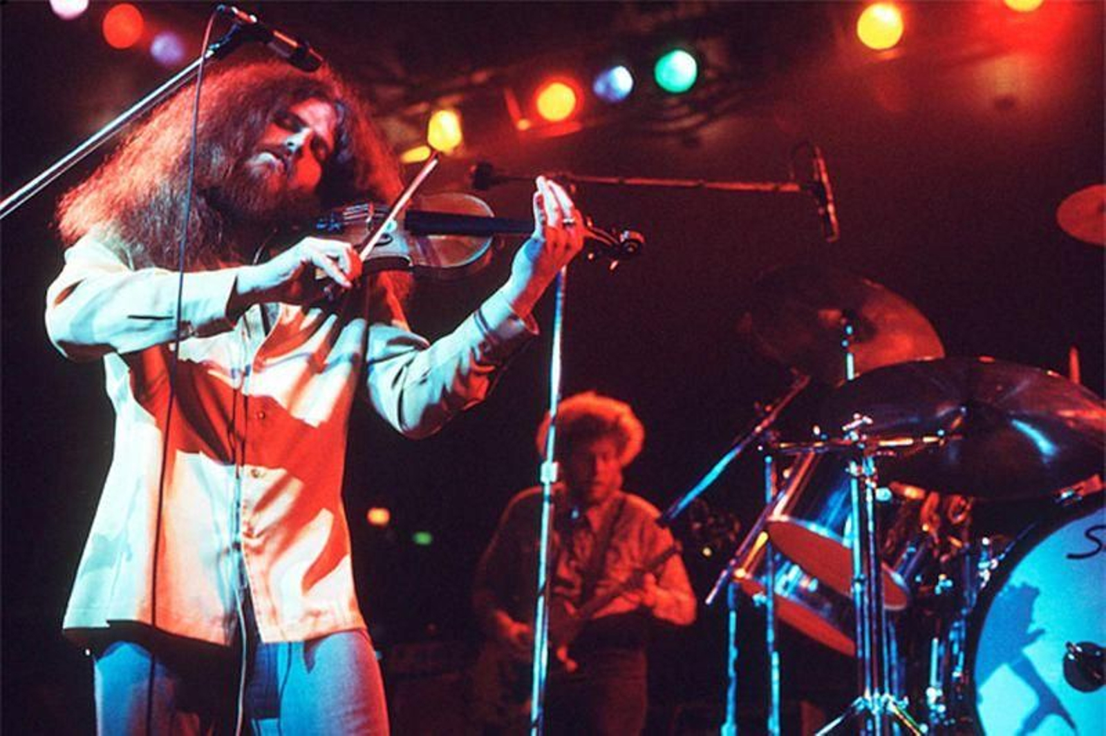 El grupo Kansas, en un concierto que realizaron en la década de los 70.