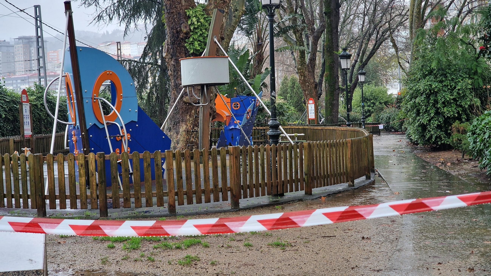 GALERÍA | Los estragos de la borrasca Herminia en Vigo