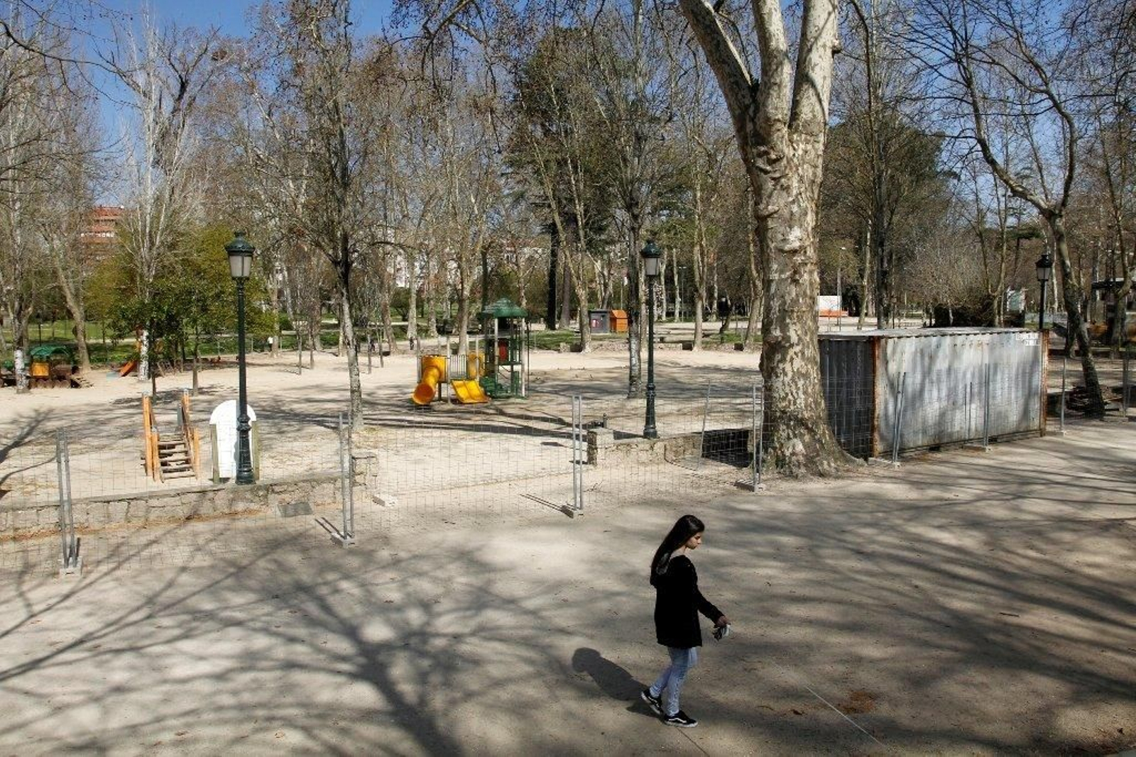 Las obras ya se han iniciado en uno de los mayores parques infantiles de Vigo, el de Castrelos.