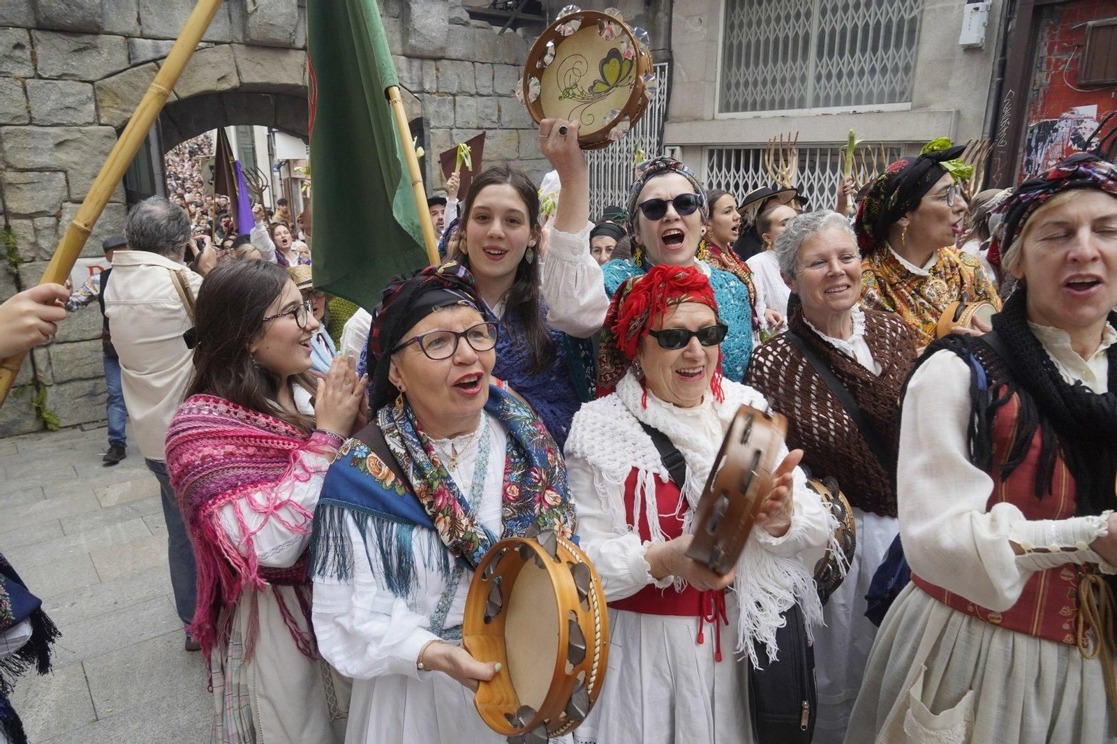 Representación de la Reconquista de Vigo 2024.