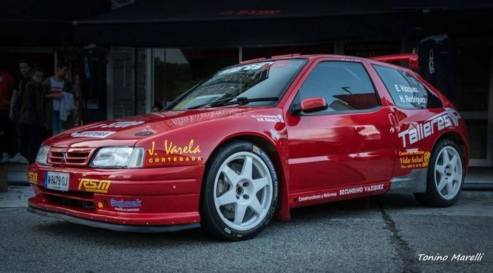Veinte años después, un Zx Kit Car en el rally