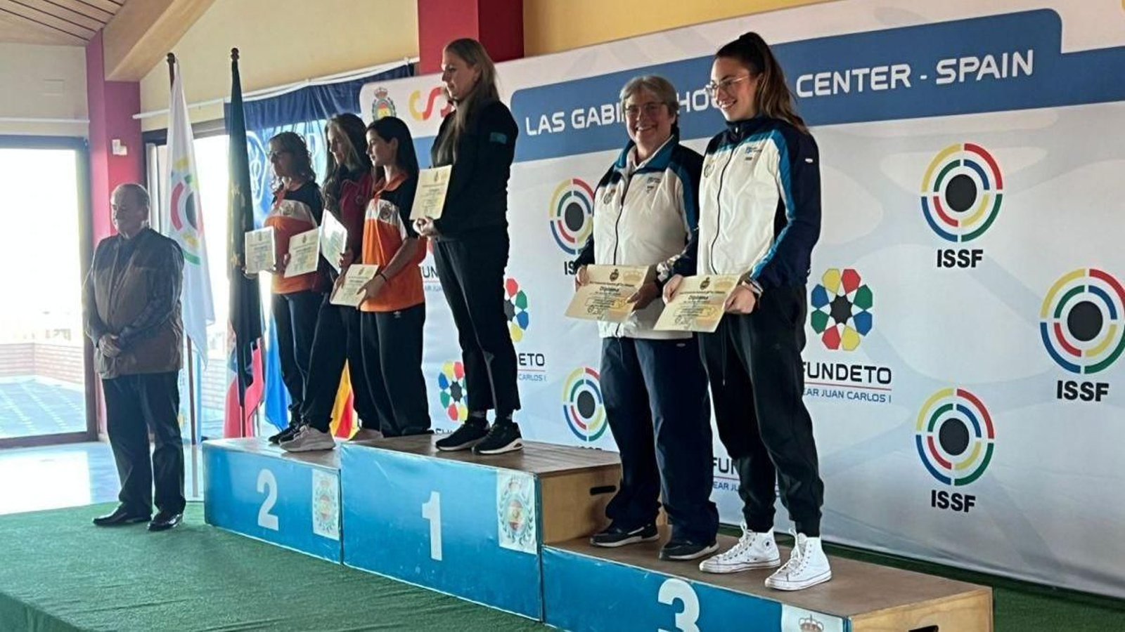 Galicia, con representación del Eiroás, logró la tercera posición por equipos femeninos.