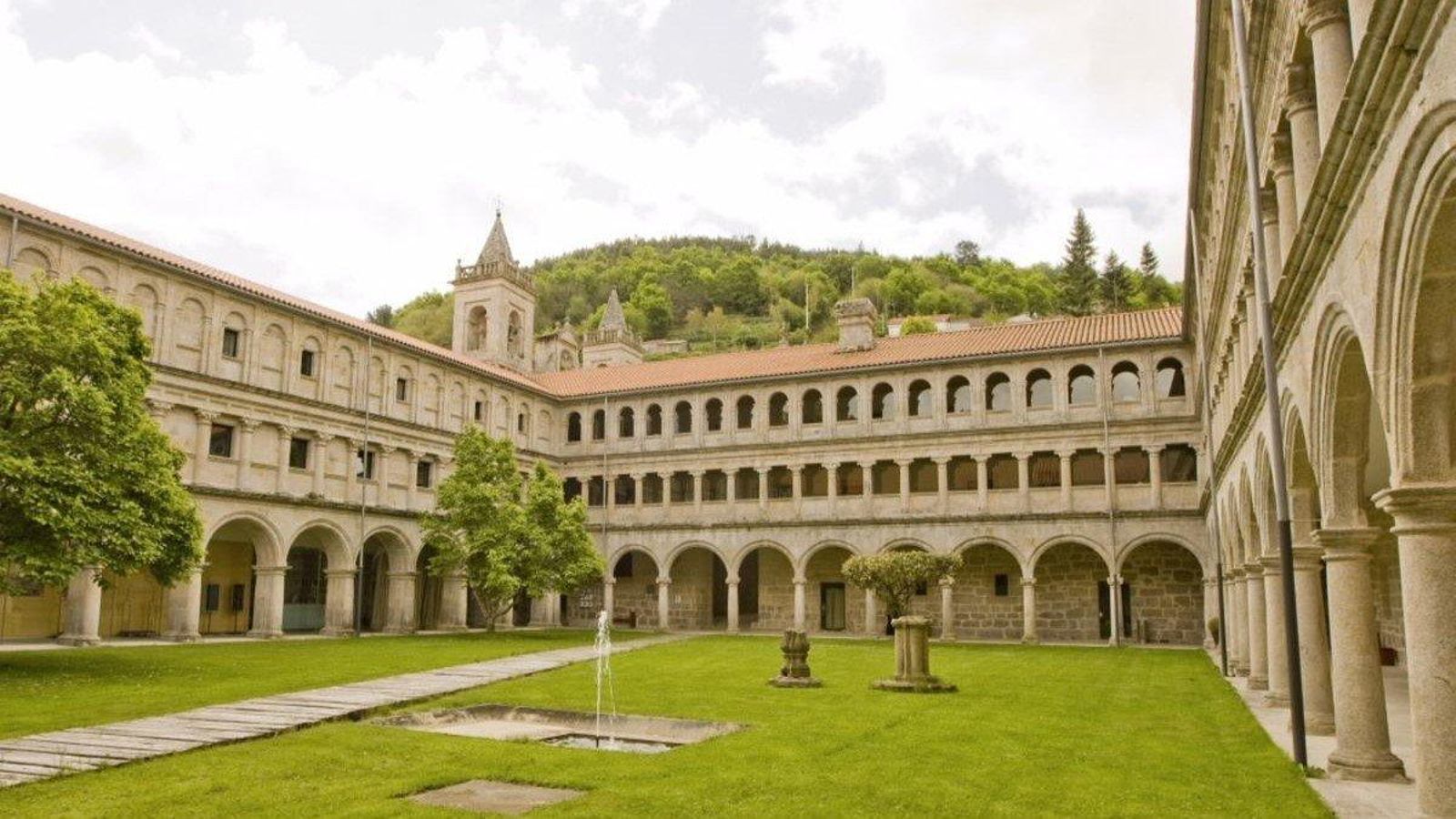 Monasterio de Santo Estevo de Ribas de Sil, en la Ribeira Sacra.