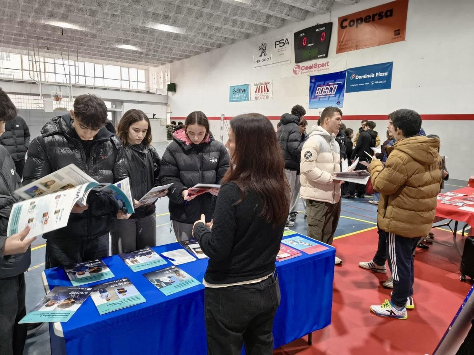 Feria universitaria en Salesianos