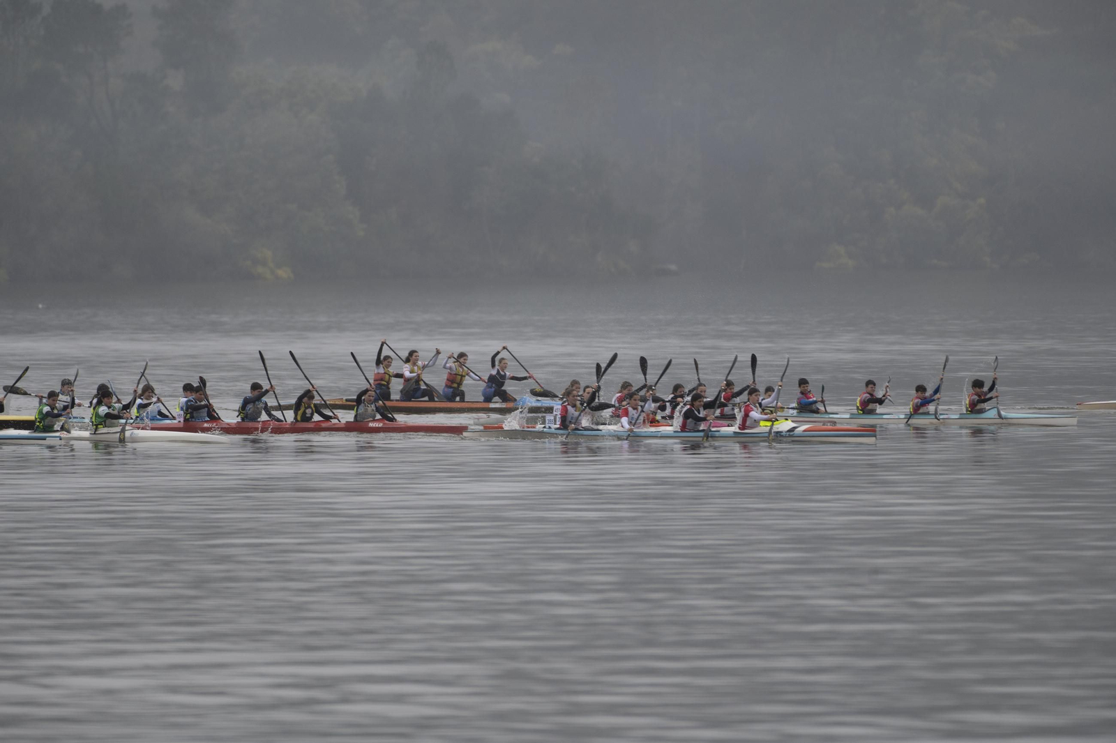 Galería | Castrelo fue el centro del piragüismo gallego