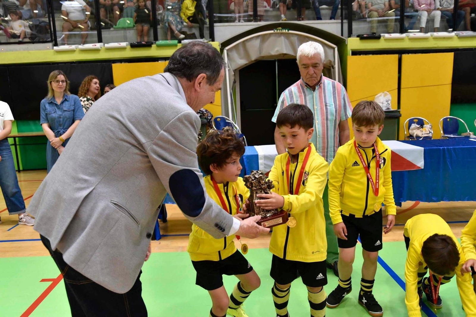 Entrega de premios de la Vigo Cup 2024.