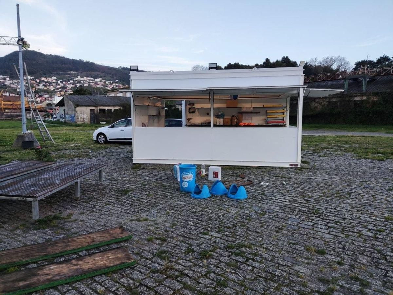 La ETEA tendrá listo su chiringuito para Semana Santa.