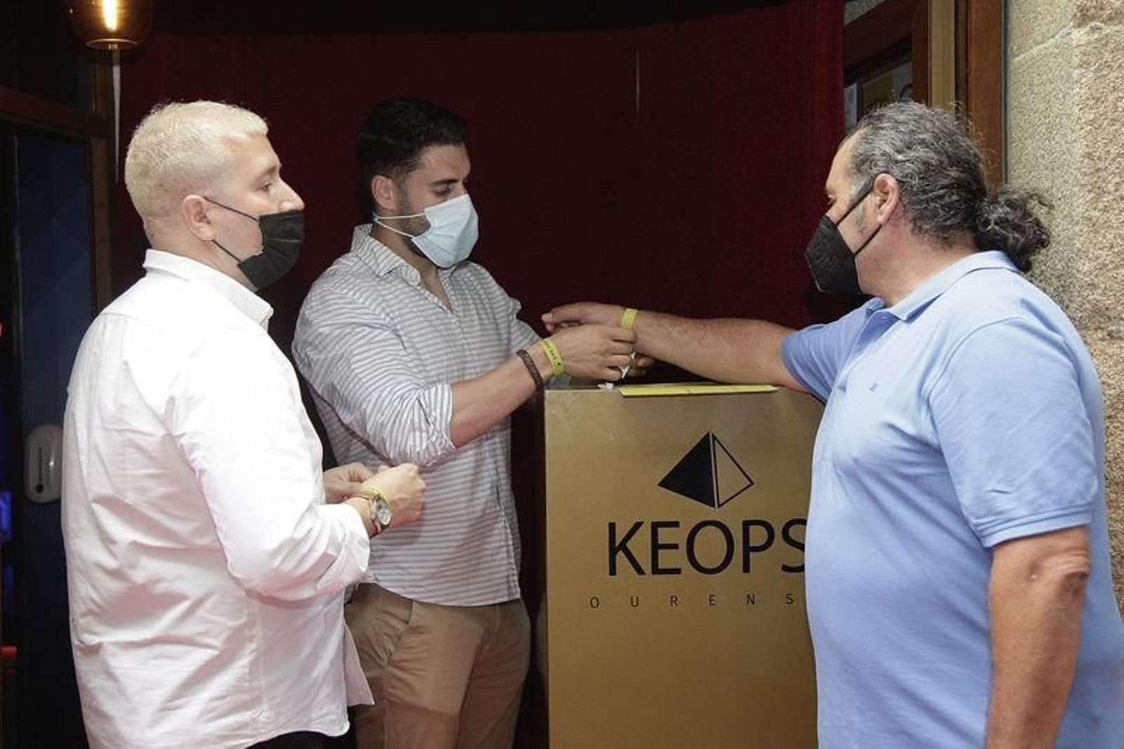 El Keops acogió este sábado la prueba piloto del ocio nocturno // FOTO: MIGUEL ÁNGEL