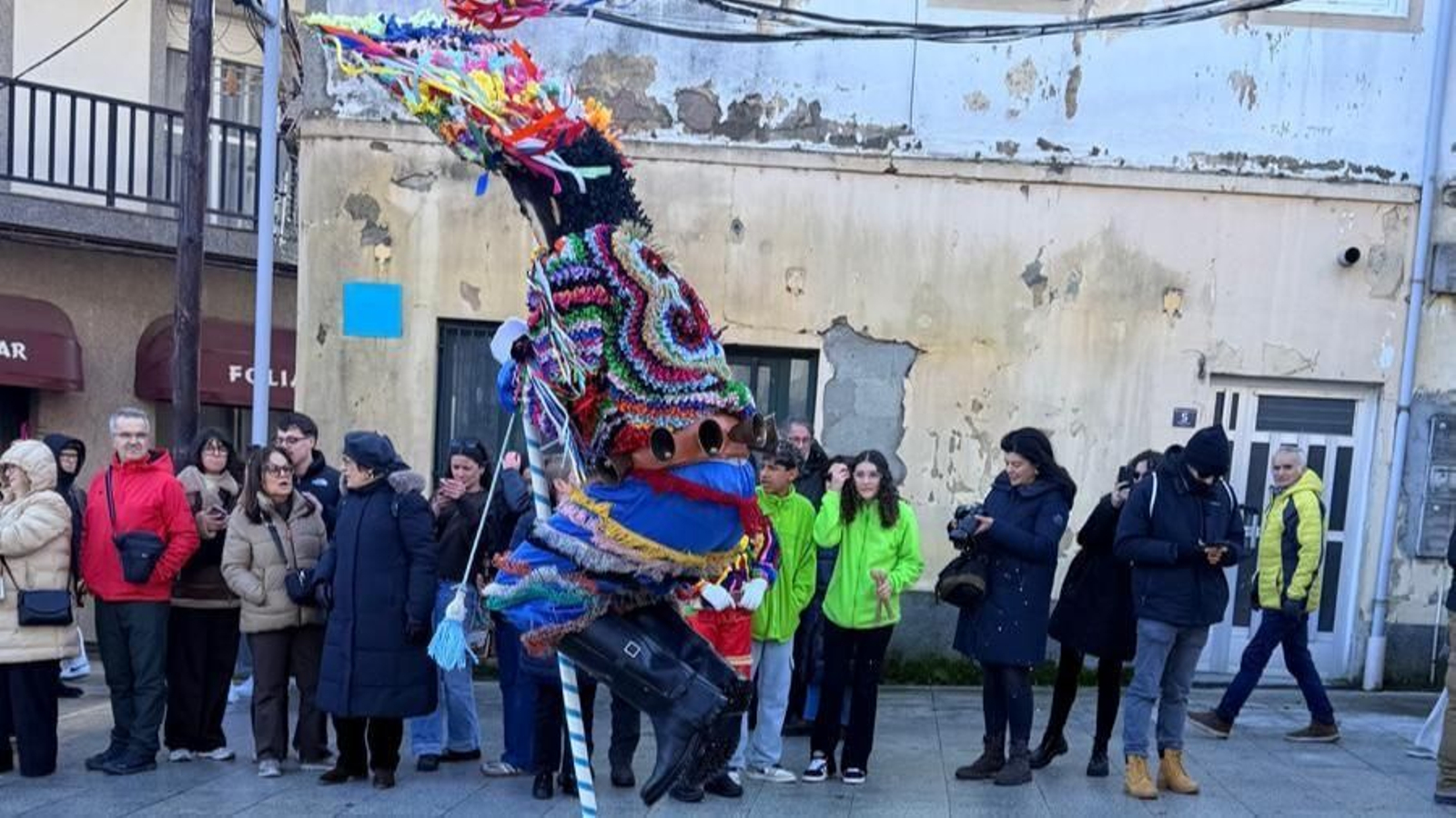 Galería |  Vilariño deja claro que es la gran “Terra do Fulión” del Entroido gallego