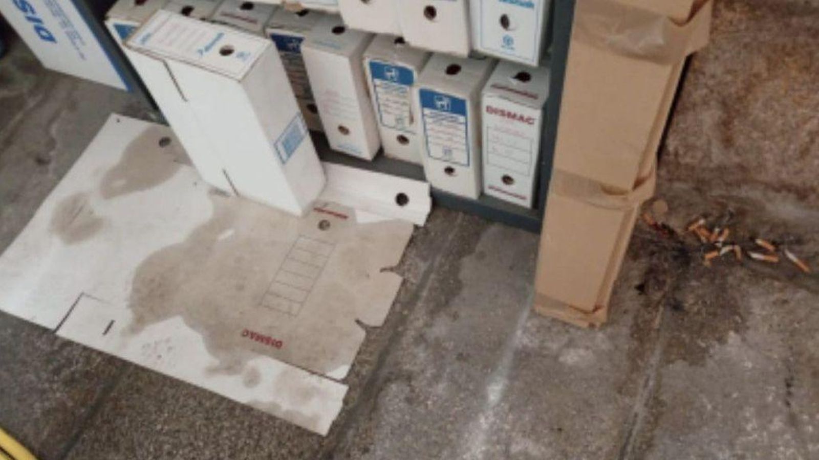 Situación de los archivos debido a las filtraciones.