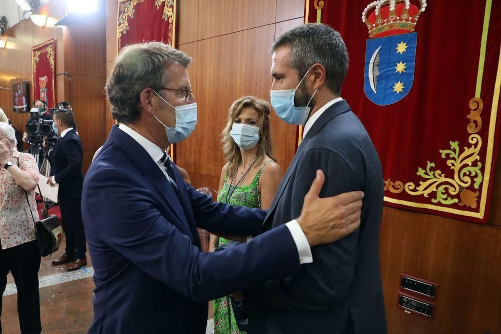 Alberto Núñez Feijóo toma
posesión como presidente de la Xunta