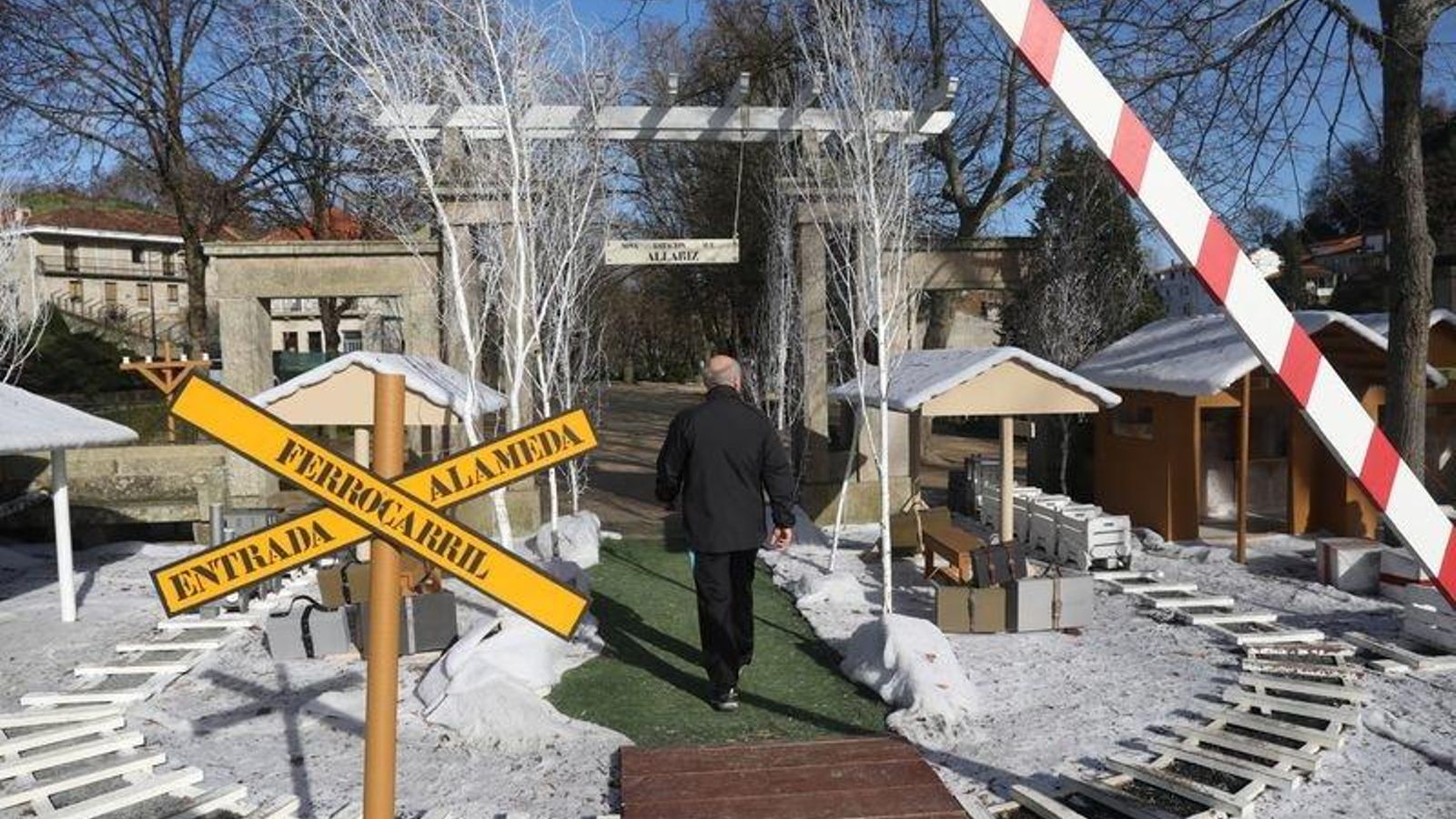 ALLARIZ 26/12/2019.- Alternativa sostenible de decoración navideña. José Paz