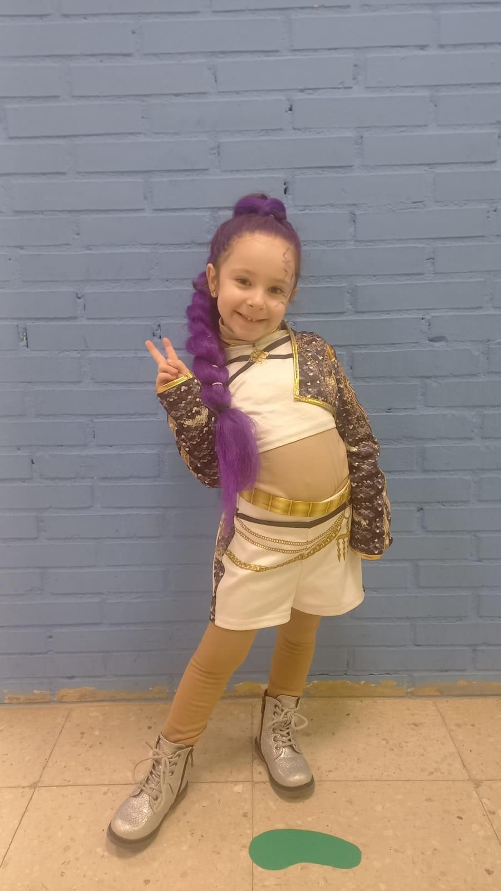 O Entroido no colexio Virxe da Pena da Sela do Irixo