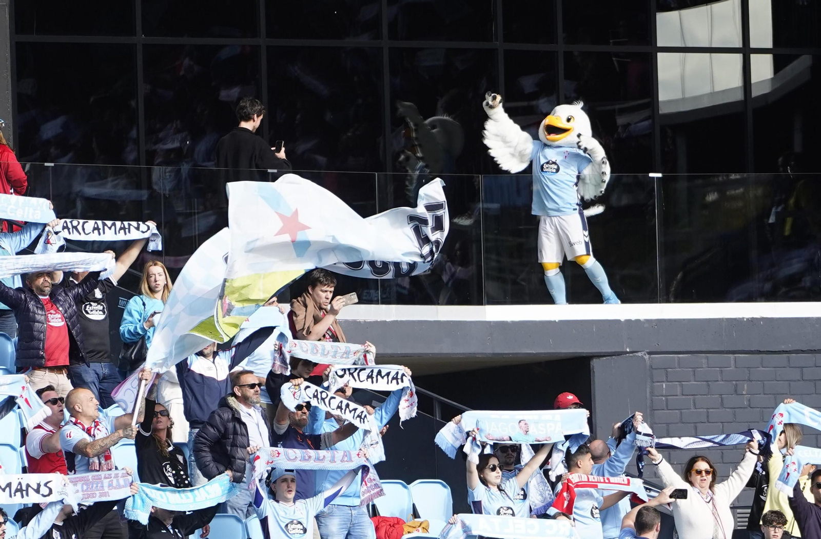 Galería | El partido entre Celta y Oviedo, en imágenes
