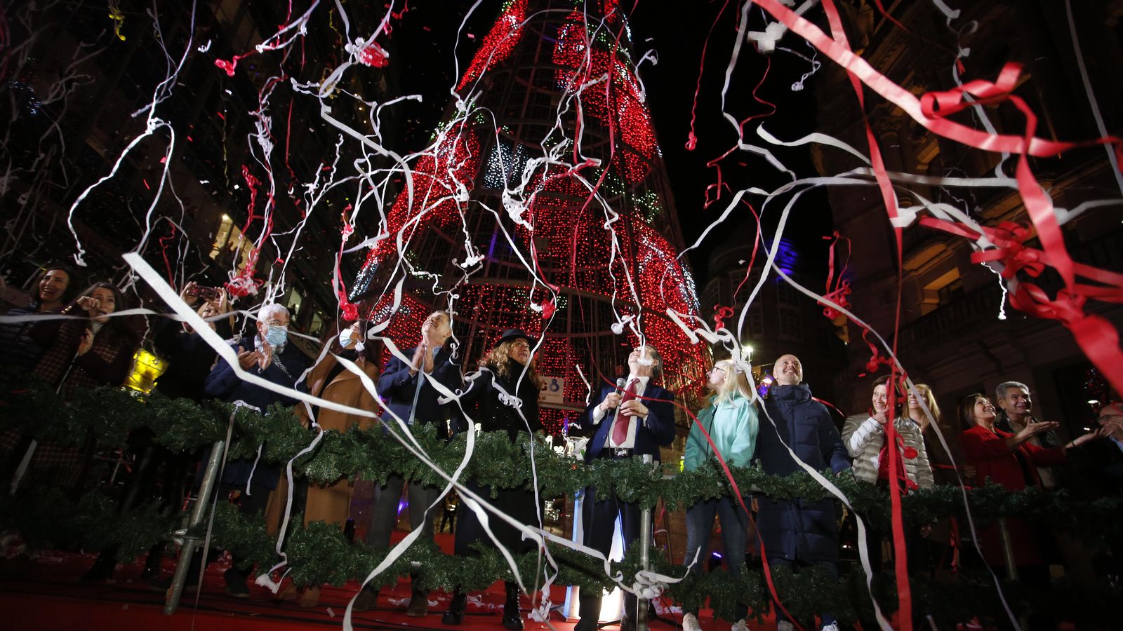 Encendido del alumbrado navideño en 2021 // J.V. Landín