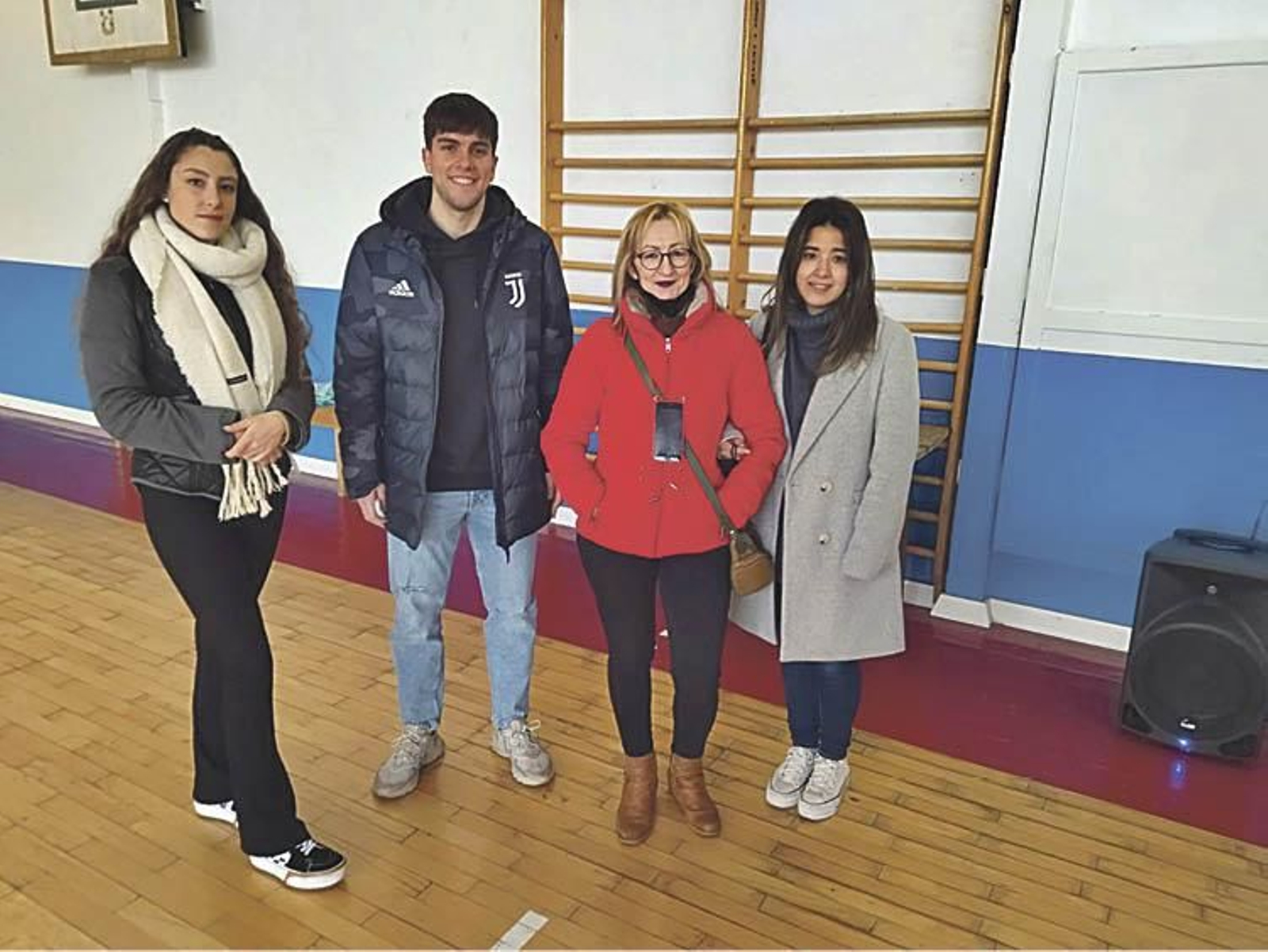 Lucía, Alberto, Dosi y Sandra.