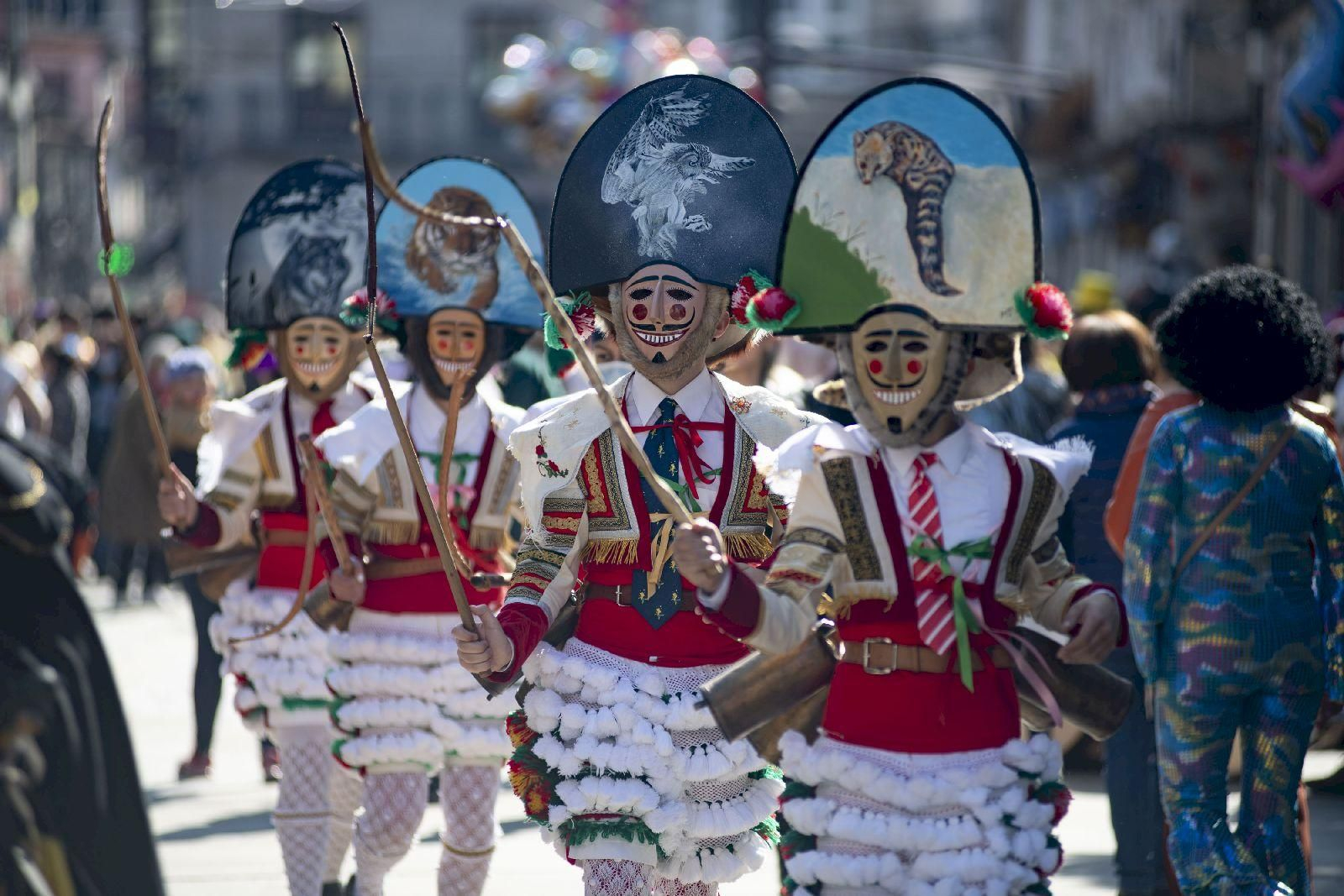 Verín. 27/02/2022. Domingo de Entroido en Verín.
Foto: Xesús Fariñas
