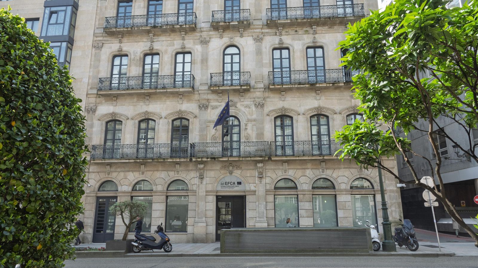 Sede del organismo comunitario en García Barbón. 