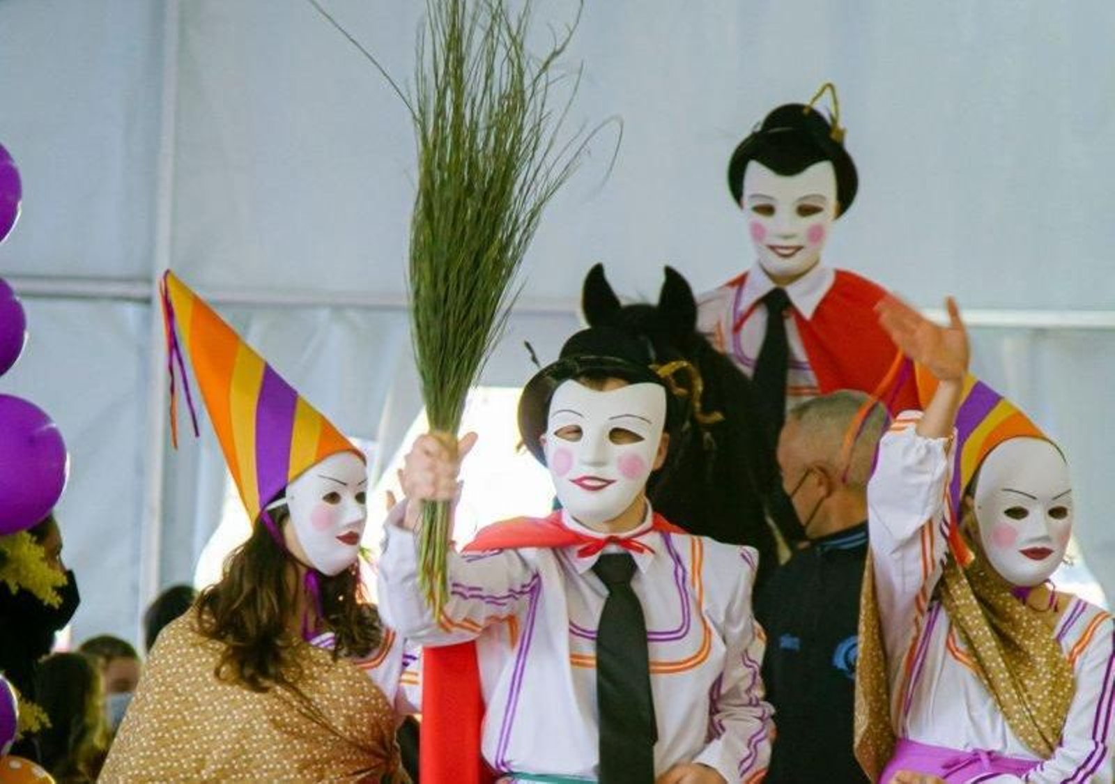 Disfraces da pasada edición, na Insua dos Poetas.