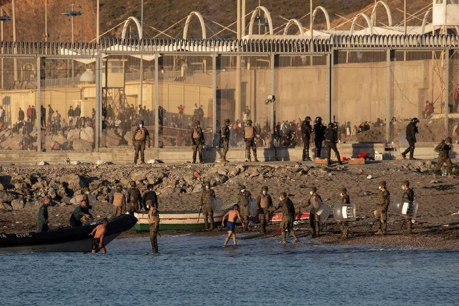 Invasión de inmigrantes en Ceuta 65