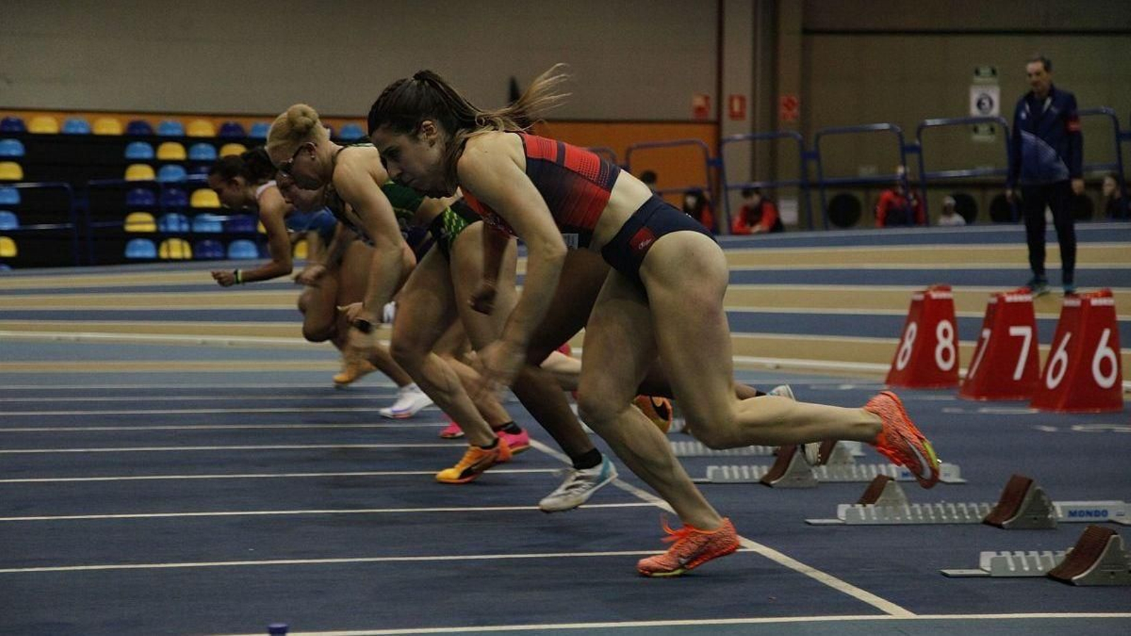 Salida de una de las carreras de velocidad en la edición del año pasado.