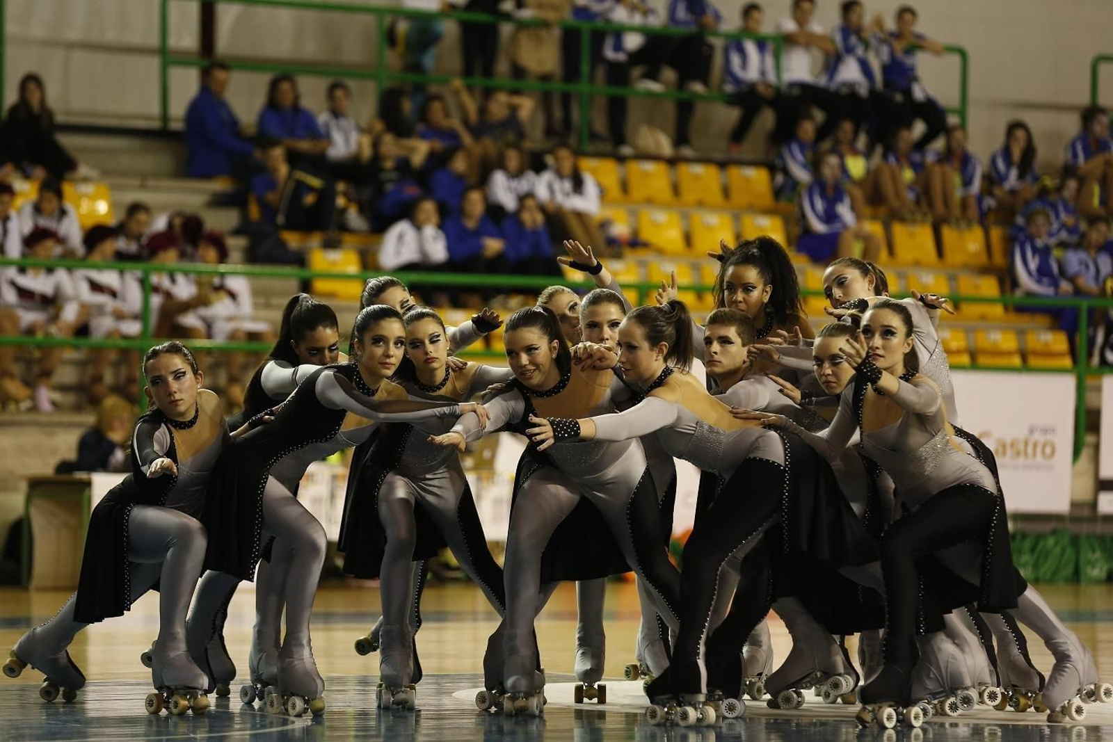 La intensidad y plasticidad de los movimientos fue patente