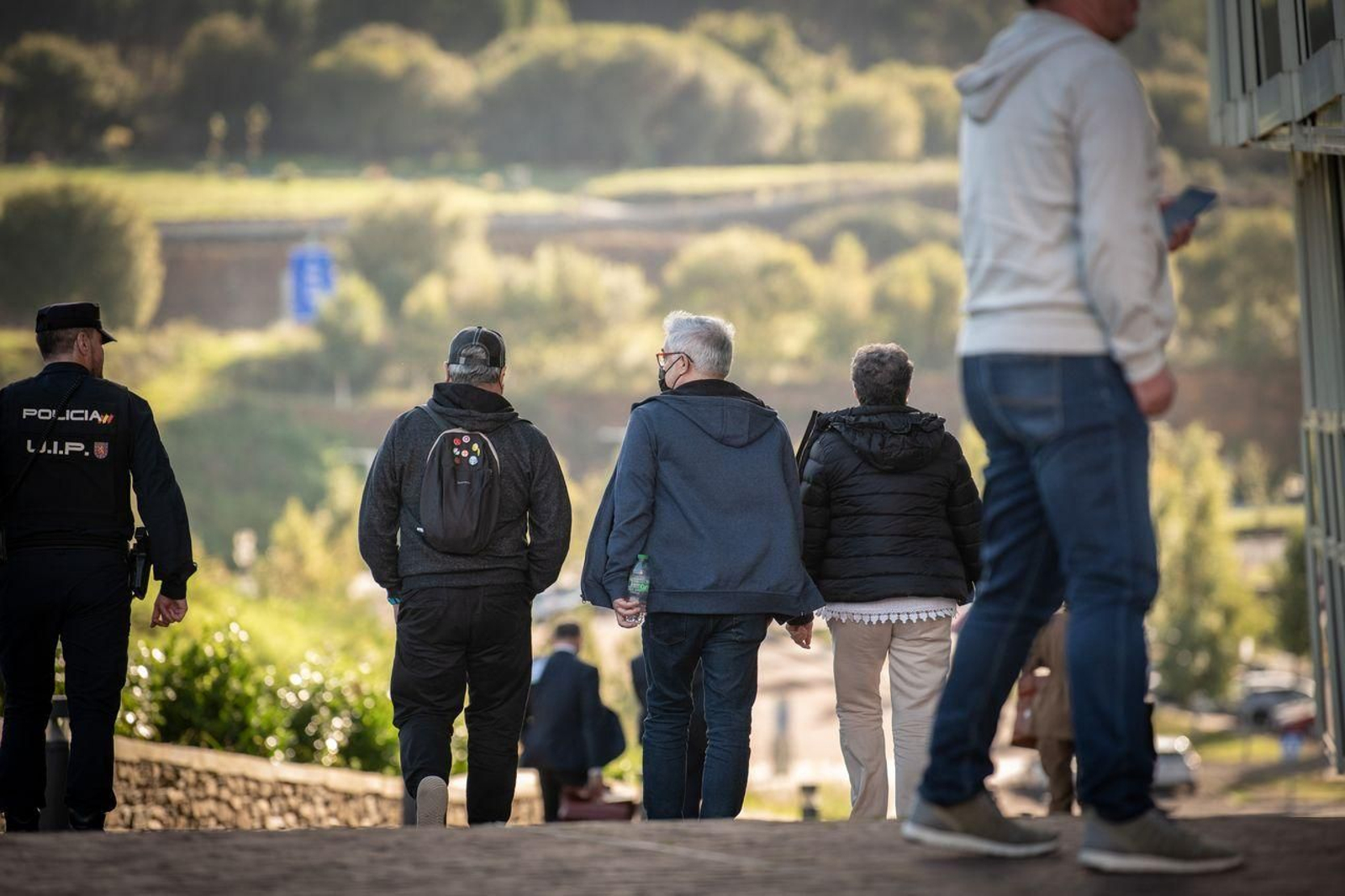 Salida de Francisco José Garzón Amo, maquinista del Alvia