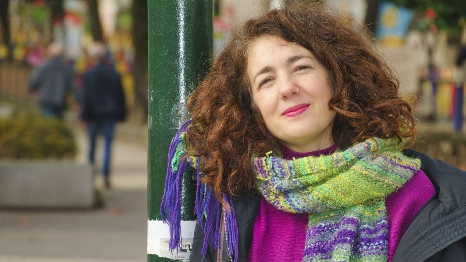 La cineasta Zeltia Outeiriño