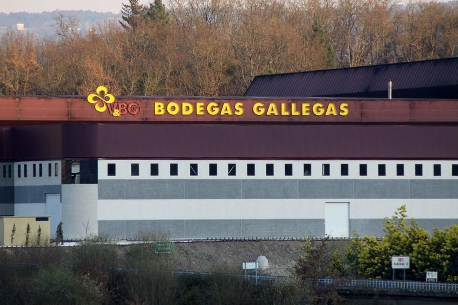 Sede de Bodegas Gallegas, en Santa Cruz de Arrabaldo.