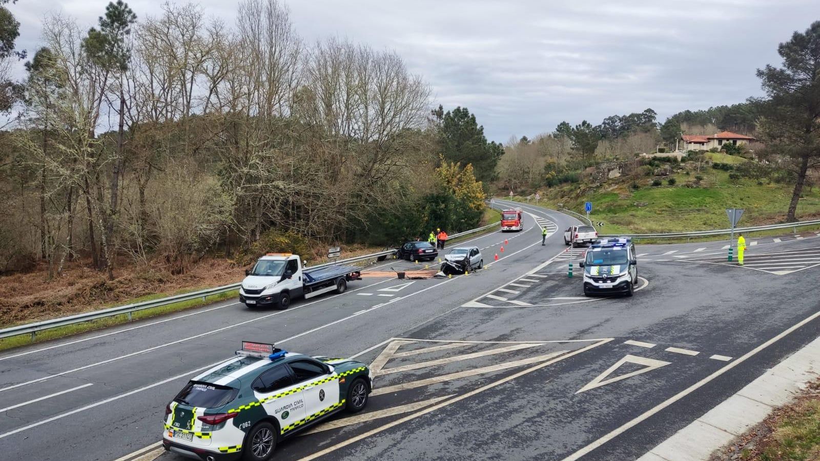 Las inmediaciones del accidente