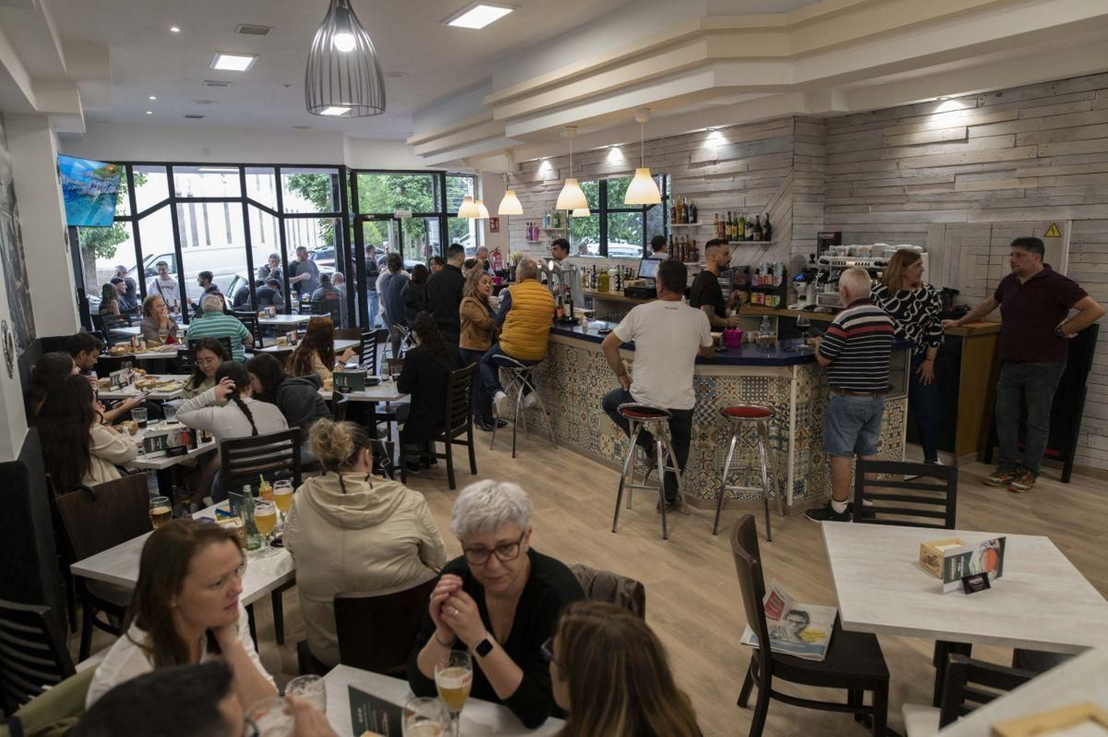 El Café Bar La Huella, en Ourense (Foto: Martiño Pinal).