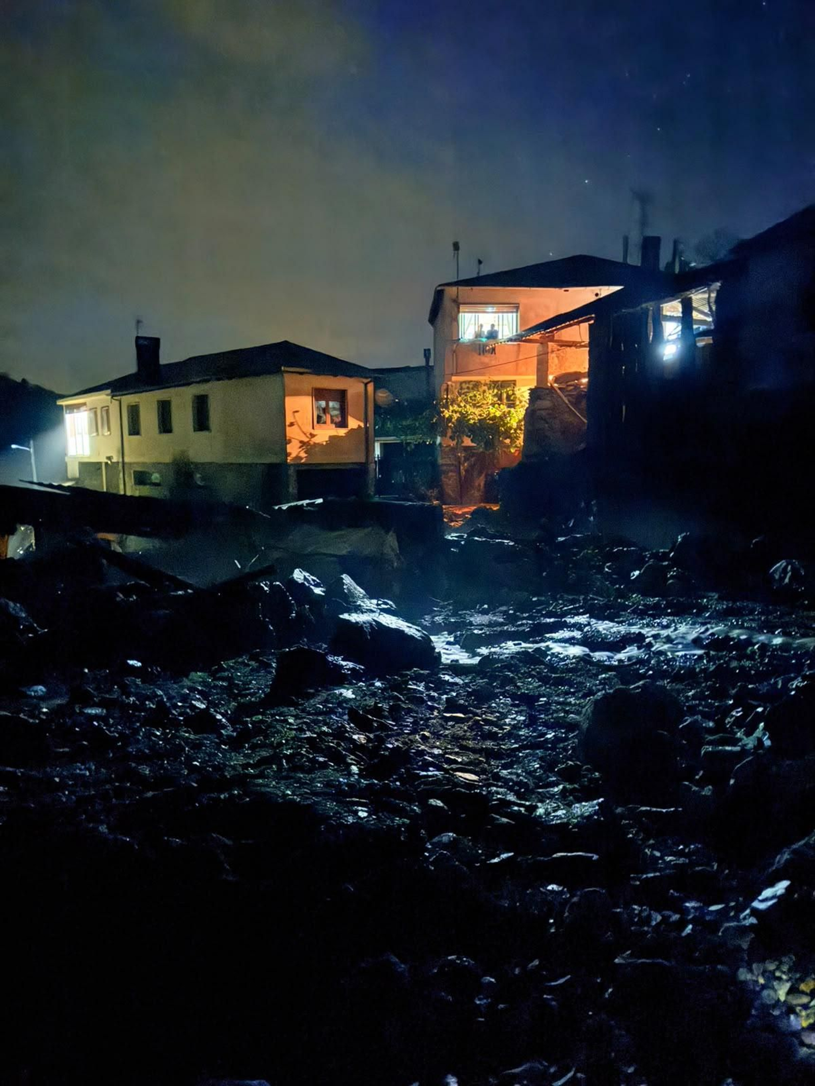 Galería | A Bouza, en Viana, zona cero de la destrucción en la provincia de Ourense por las lluvias torrenciales