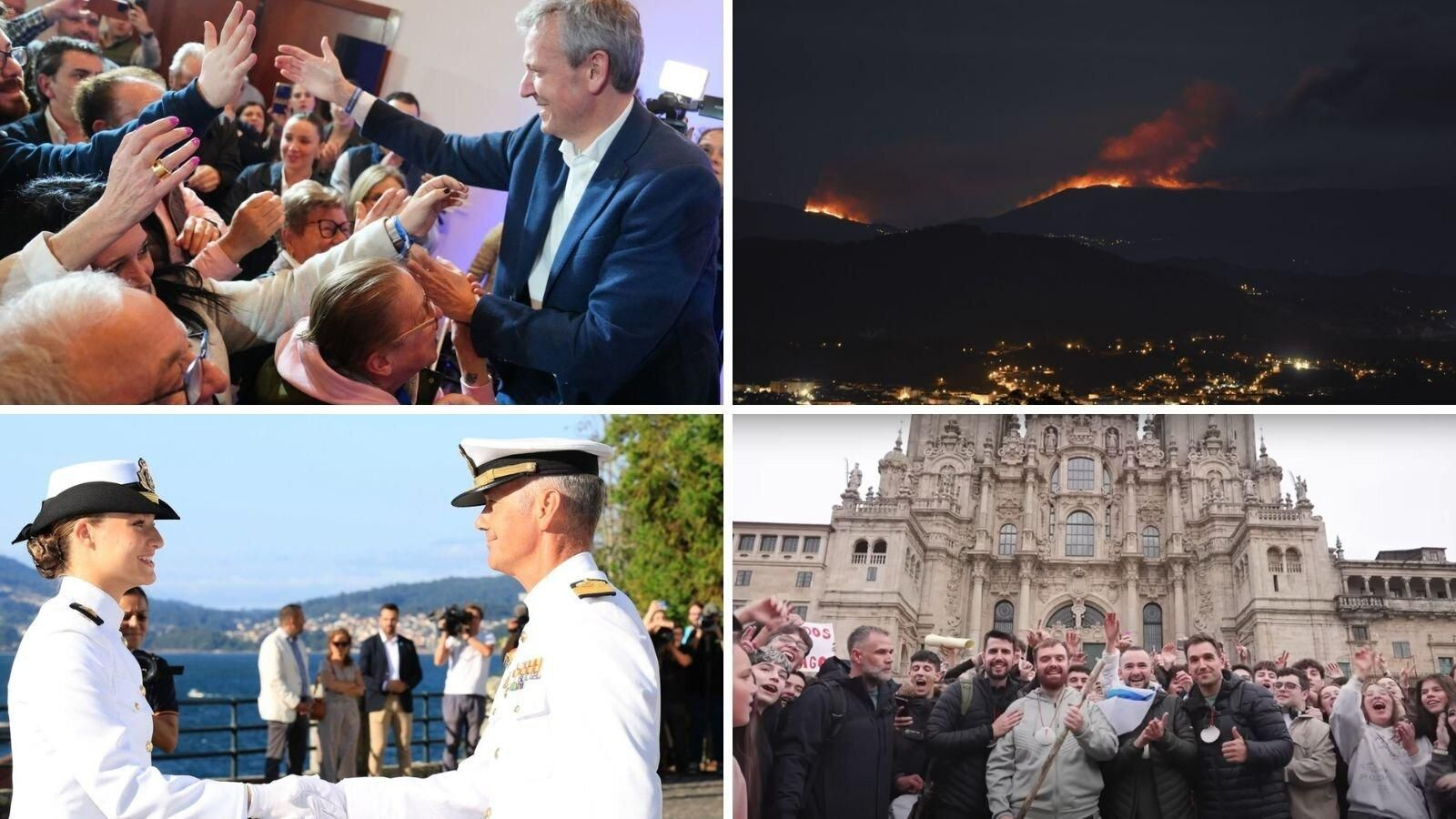 Algunos de los momentos más destacados en Galicia en este 2024.