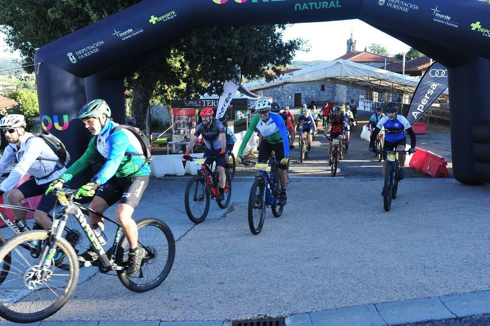 Los primeros metros de la prueba