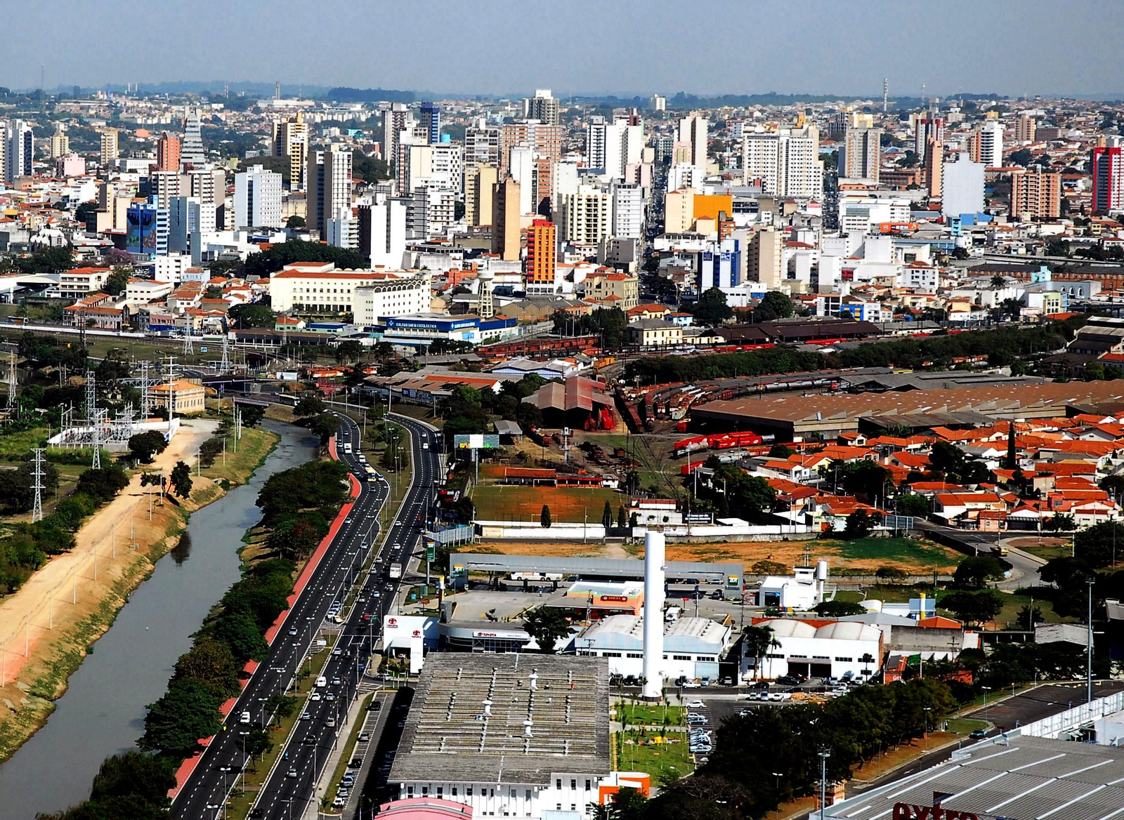 Vista de la ciudad de Sorocaba