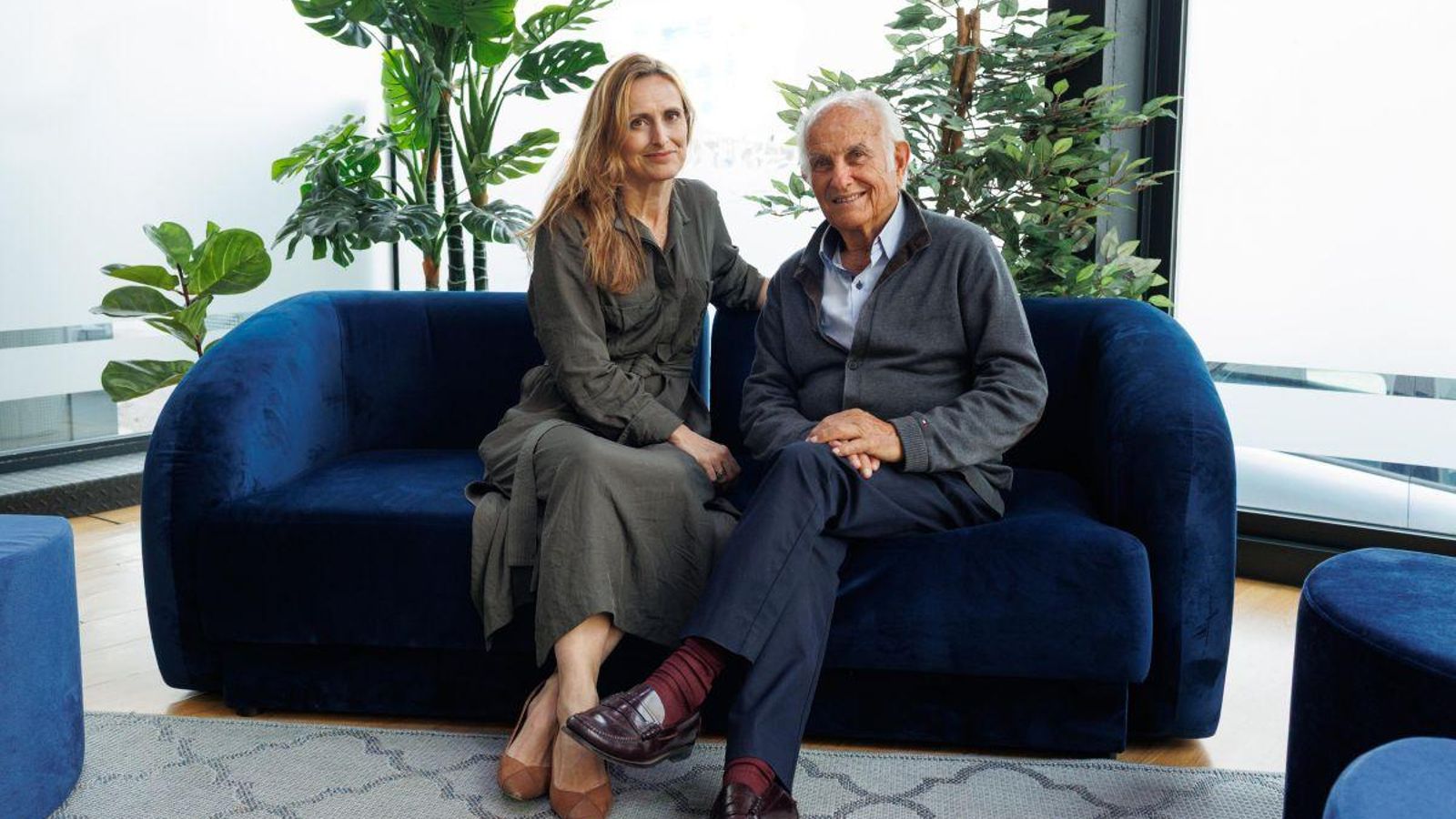 Isabel Álvarez y su padre José Carlos Álvarez, de DPI.