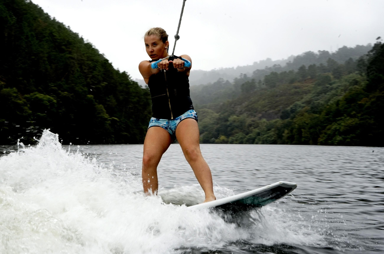 Galería | Cortegada acoge el Open Ibérico de Esqui Náutico