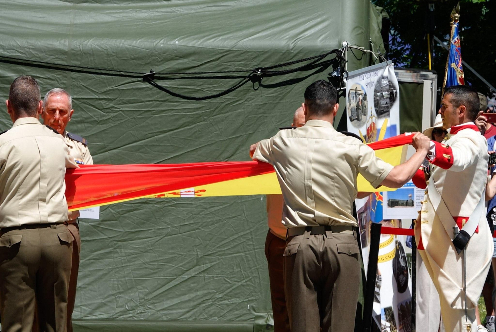 Galería | Las Fuerzas Armadas recogen sus bártulos tras una semana en Vigo