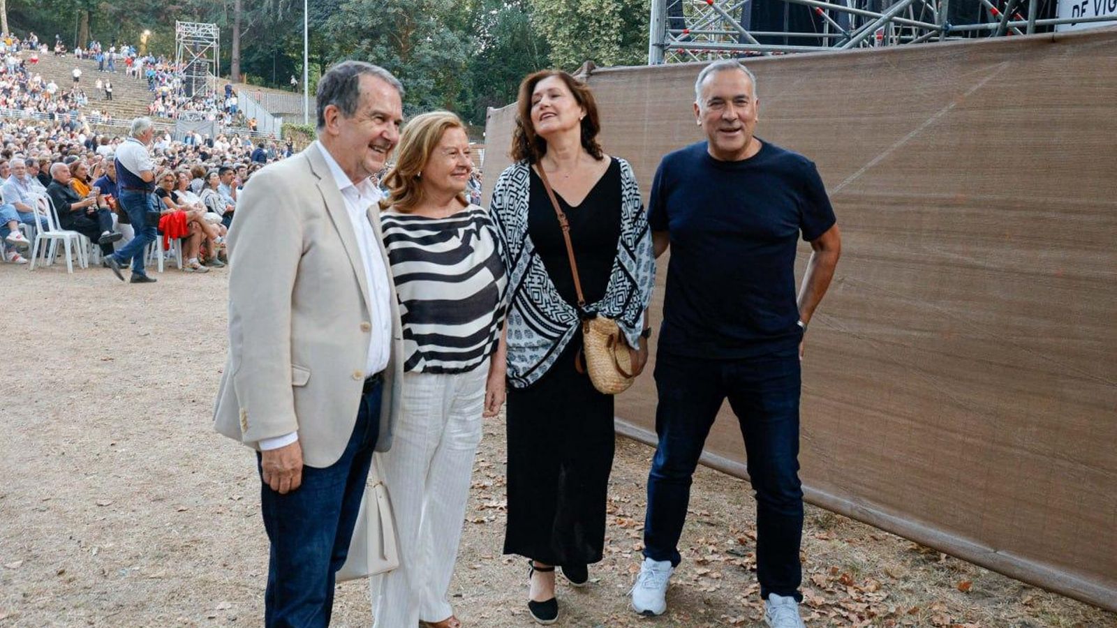 Galería | Ana Belén inaugura los conciertos de Castrelos 2025