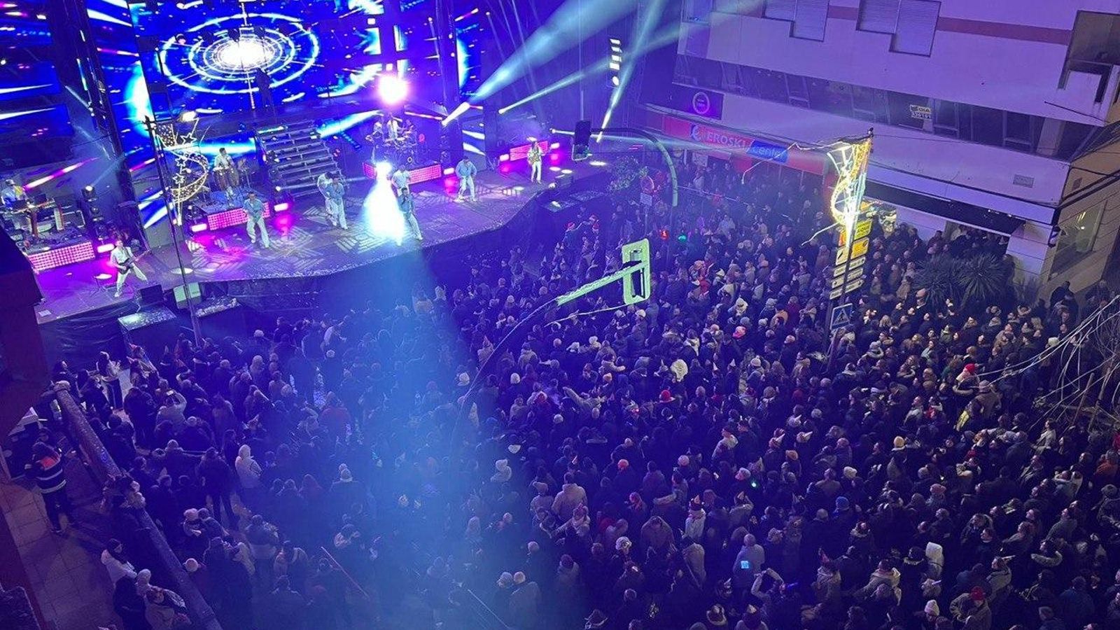 Galería | Pre Fin de Año en O Porriño con Claudio Giráldez y Fátima Pego