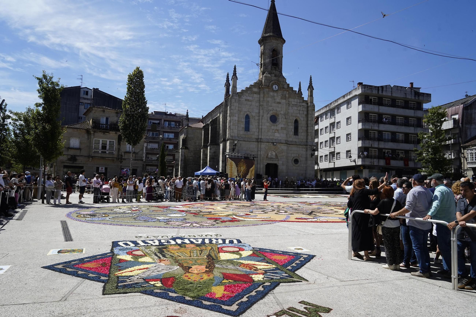 Celebración del Corpus en Ponteareas.
