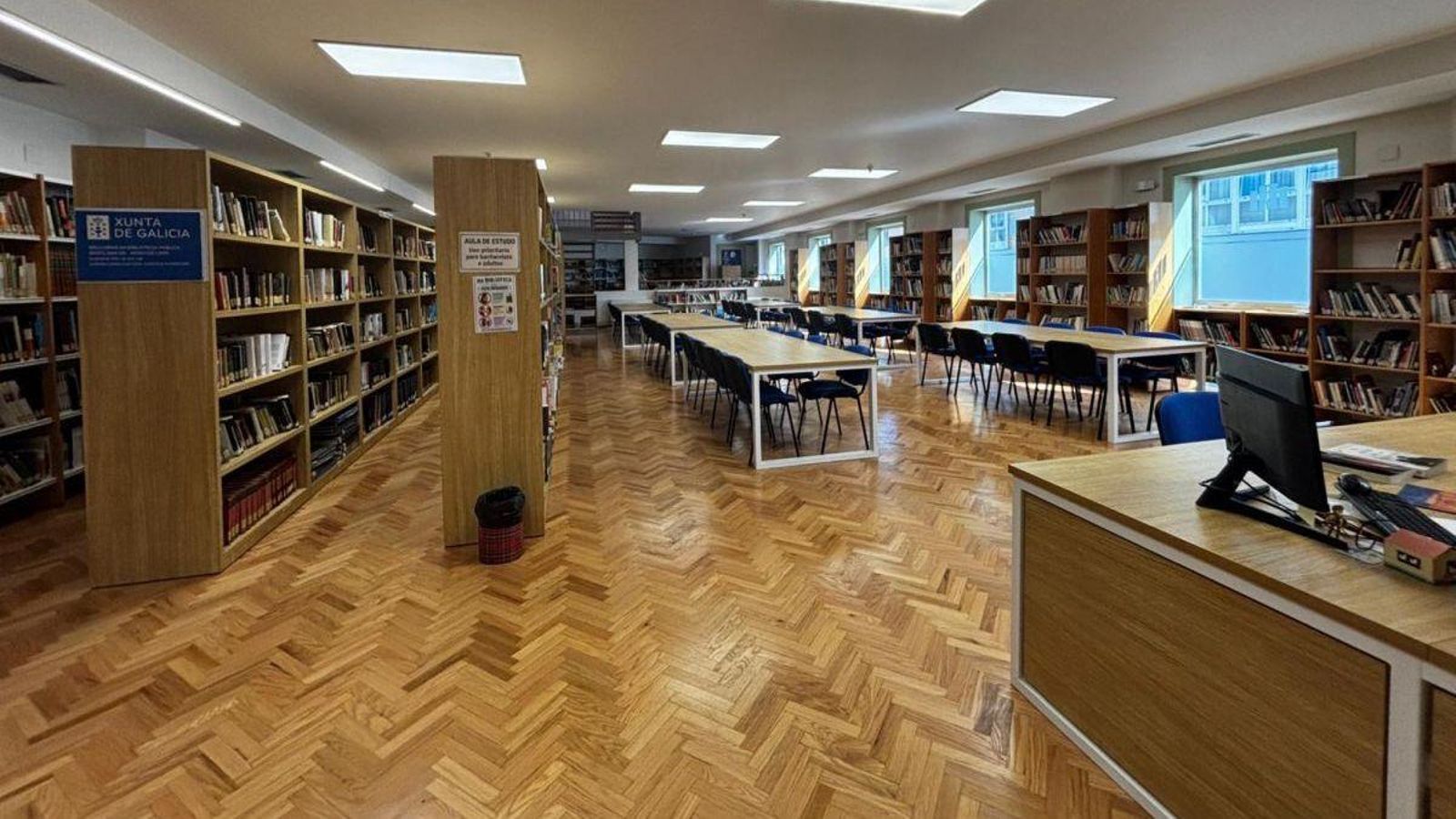 La biblioteca municipal Antelana.