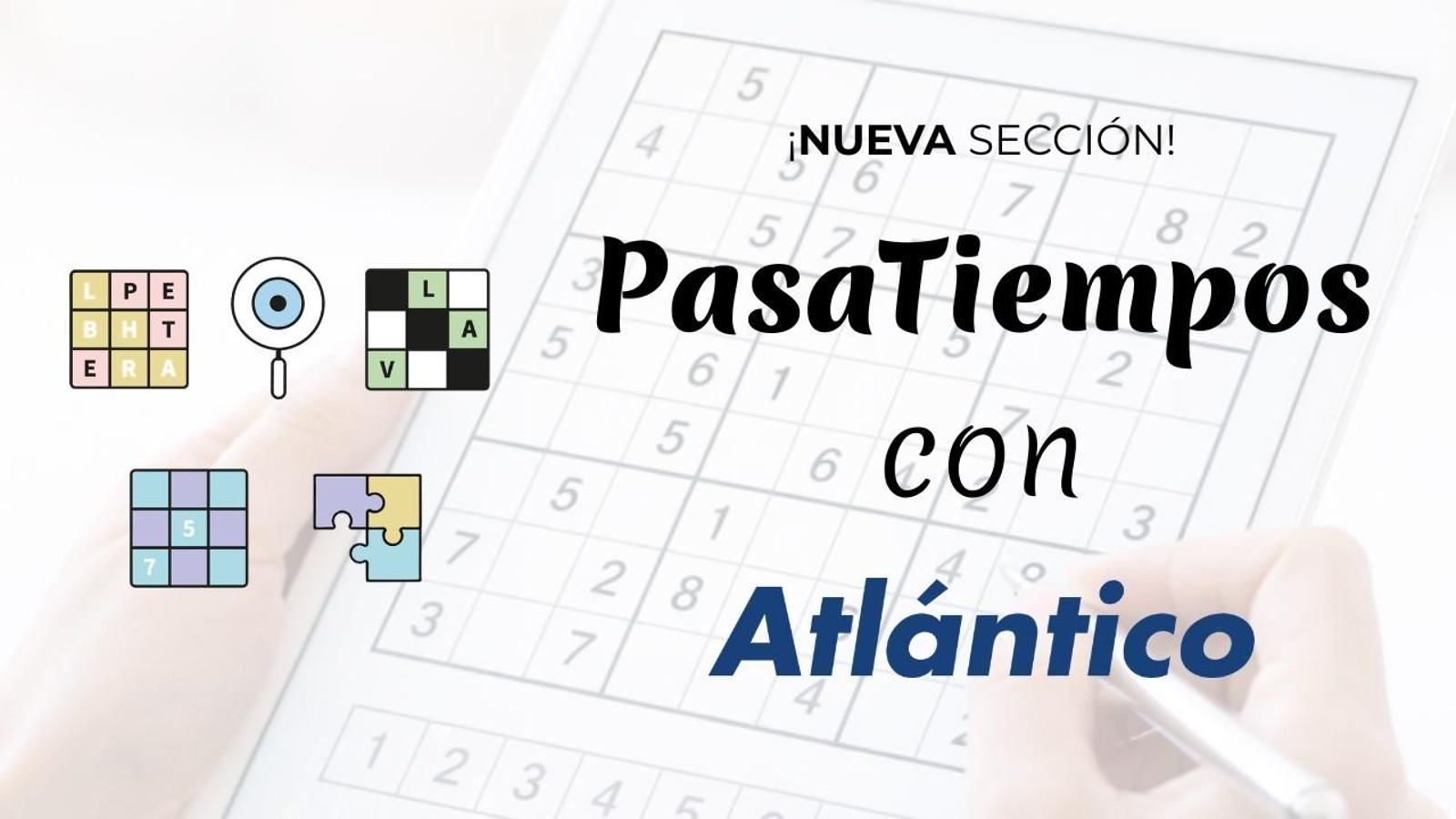 PasaTiempos con Atlántico.