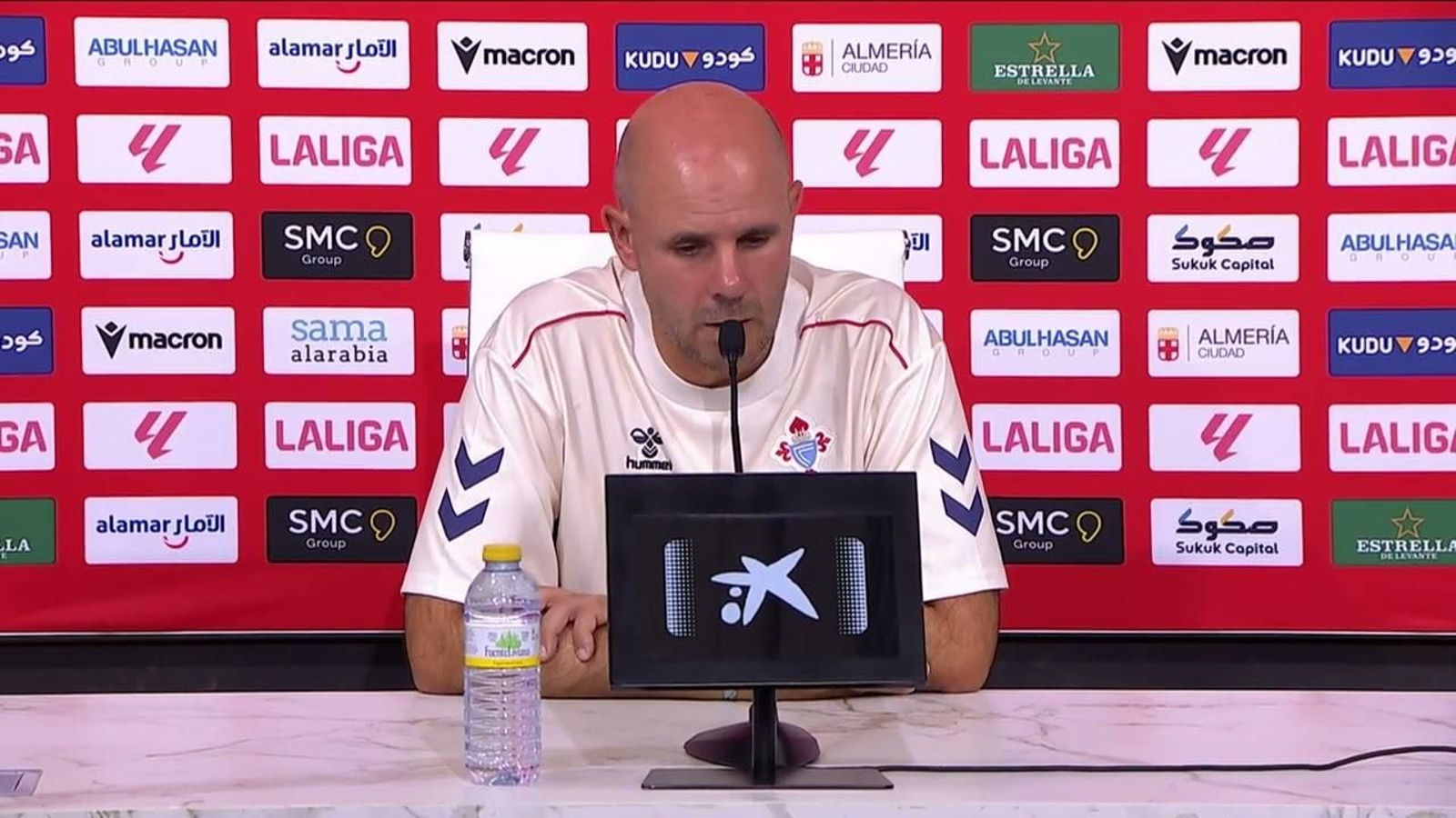 Fredi Álvarez, durante su comparecencia en sala de prensa.