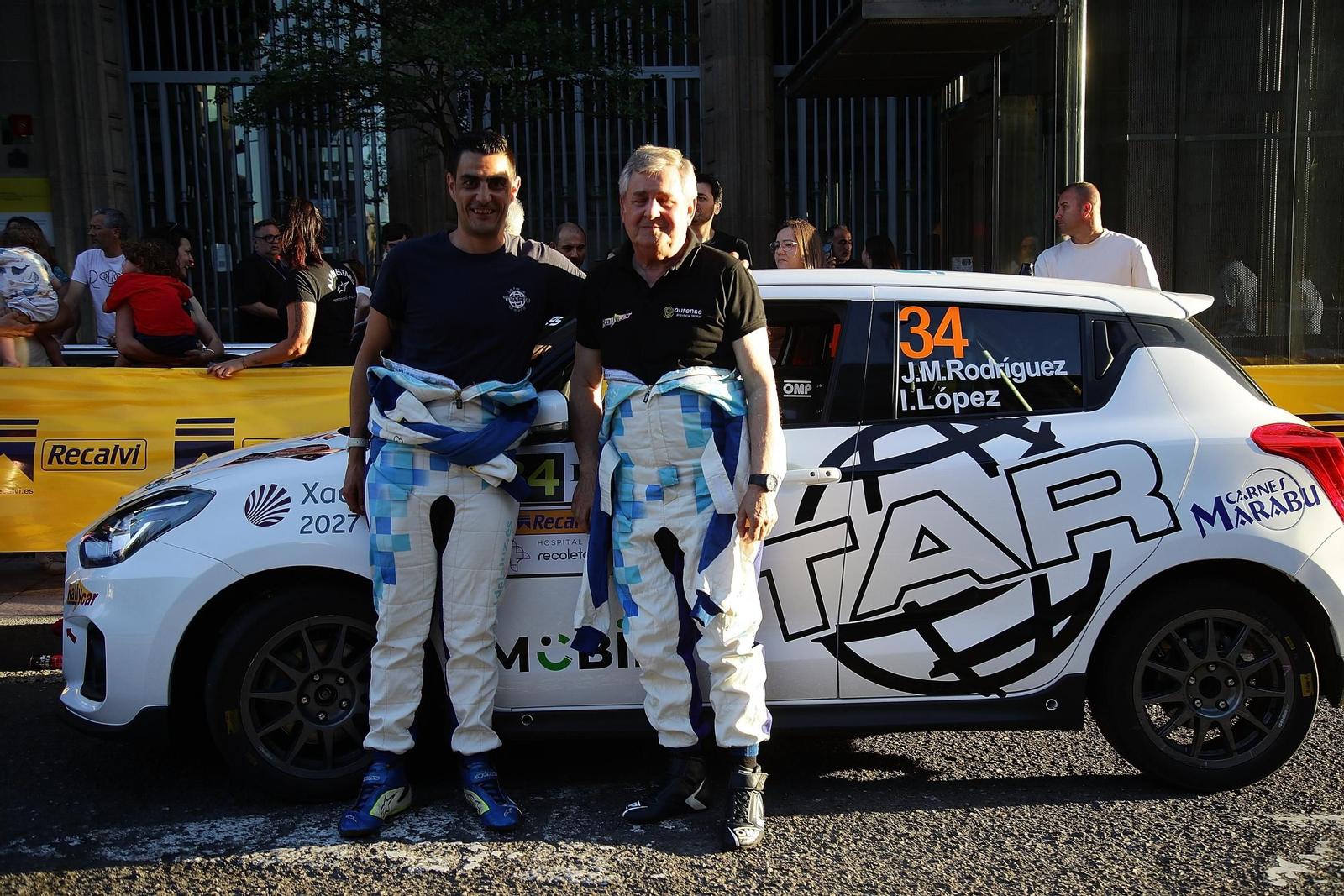 Galería | Arrancan los motores con la ceremonia de inauguración del Rally de Ourense, en fotos