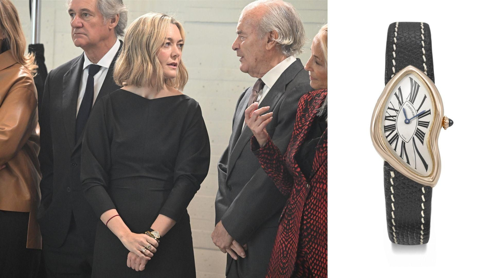 Marta Ortega con el Cartier Crash.