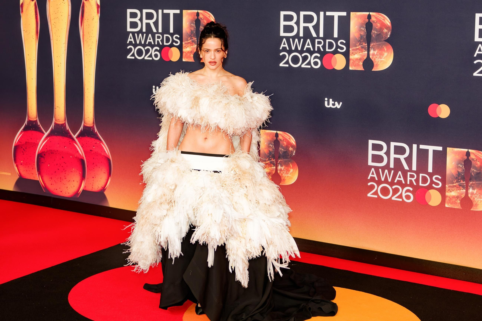 Rosalía, en los BRIT Awards 2026